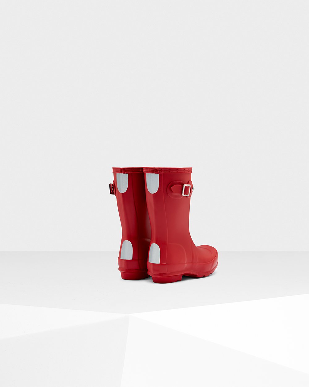 Botas de Lluvia Hunter Niños - Original Little - Rojos - NLDSMZQ-02